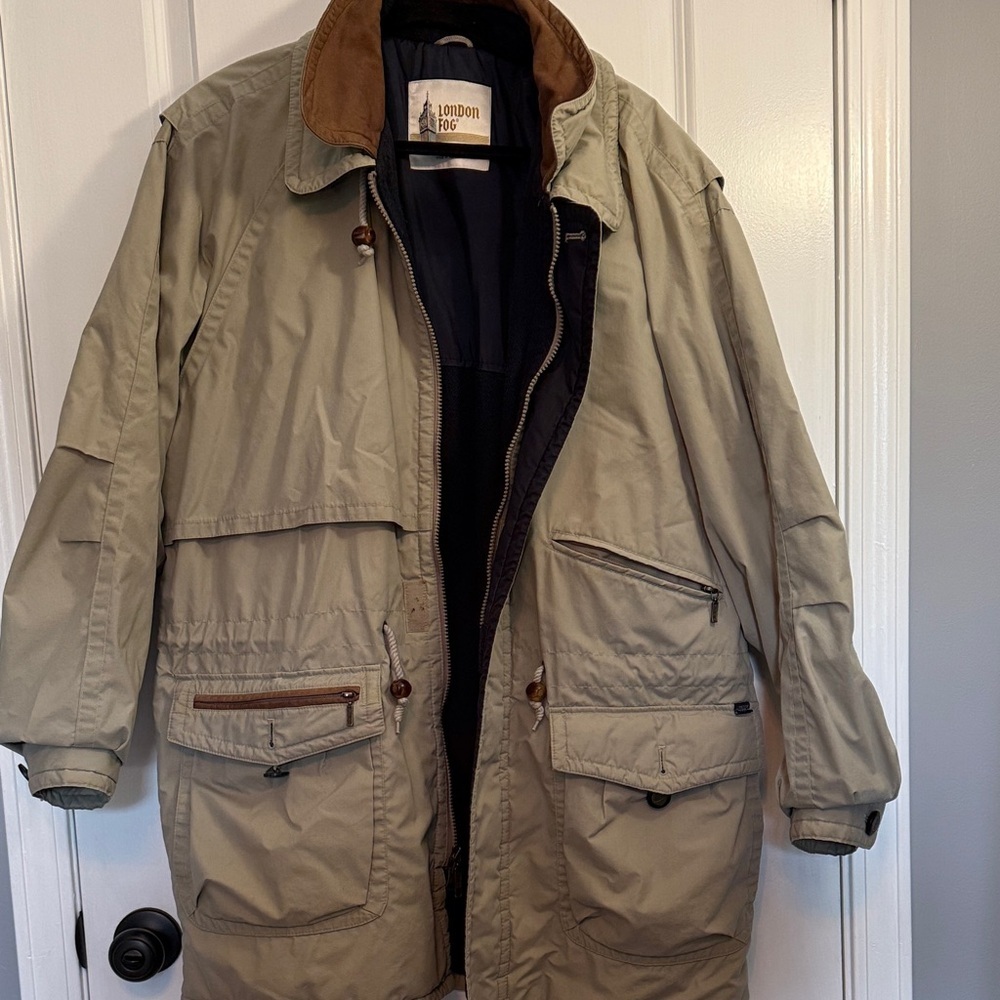 London Fog Men's Khaki Field Jacket